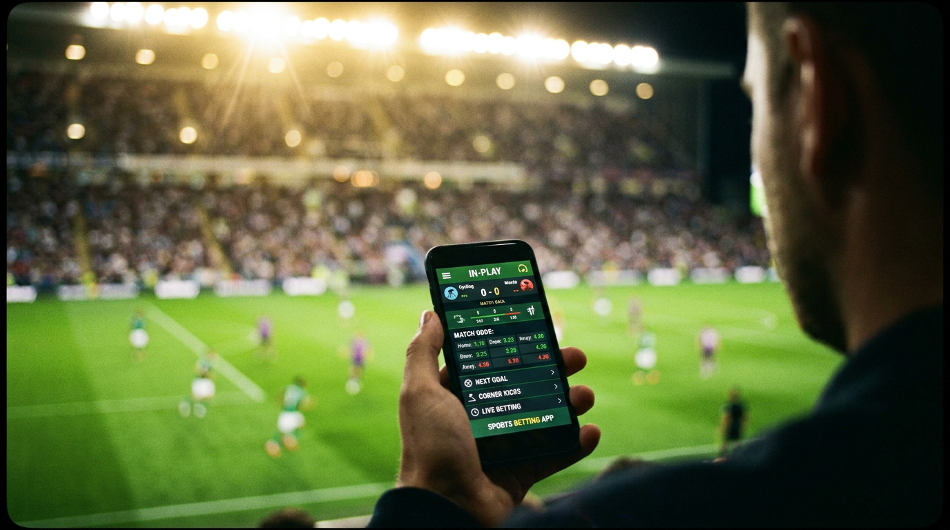 Cover image for article: Live Betting Strategies for Football – Reading Momentum Shifts and Market Movements in Real Time