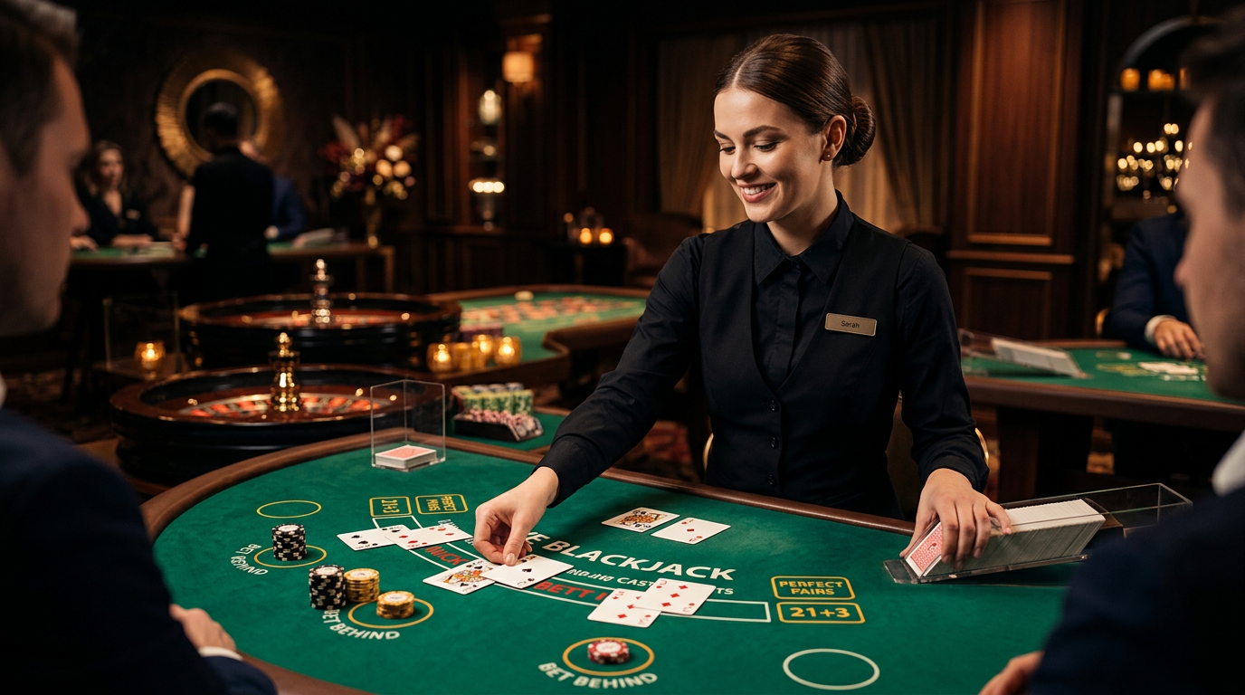 Cover image for article: Live Blackjack Side Bets Explained – Perfect Pairs, 21+3, Bet Behind, and More