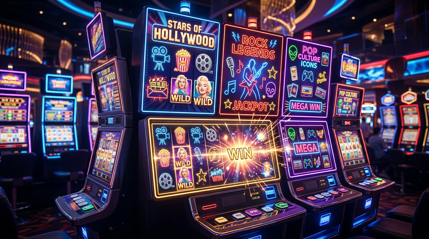 Cover image for article: The Rise of Branded Slots in 2026 – Movie, Music, and Pop Culture Themes Dominating the Lobby