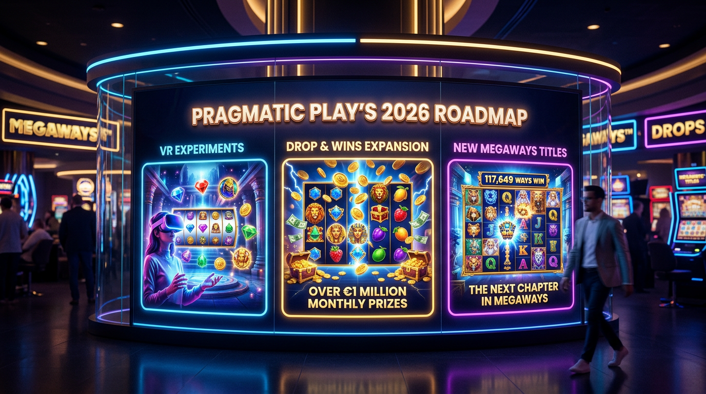 Featured image for Pragmatic Play's 2026 Roadmap – VR Experiments, Drop & Wins Expansion, and New Megaways Titles