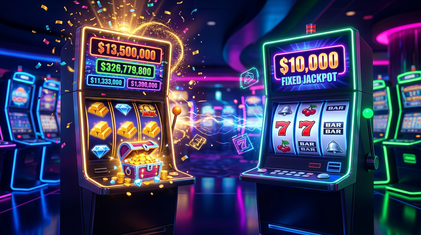 Cover image for article: Progressive Jackpots vs Fixed Jackpots – Payout Frequency, Value, and Which Is Better for You