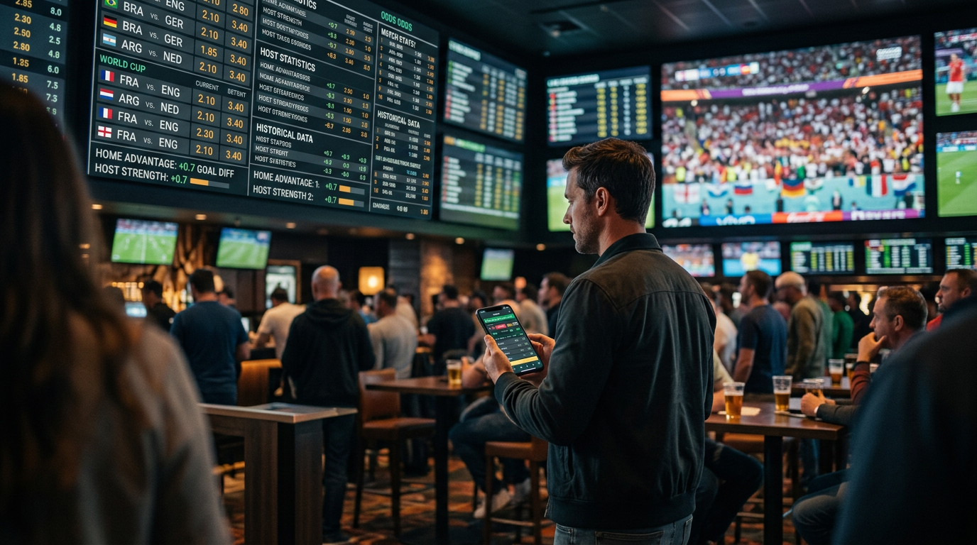 Cover image for article: Why Home Advantage Matters in the World Cup – Historical Data and How to Factor It Into Bets