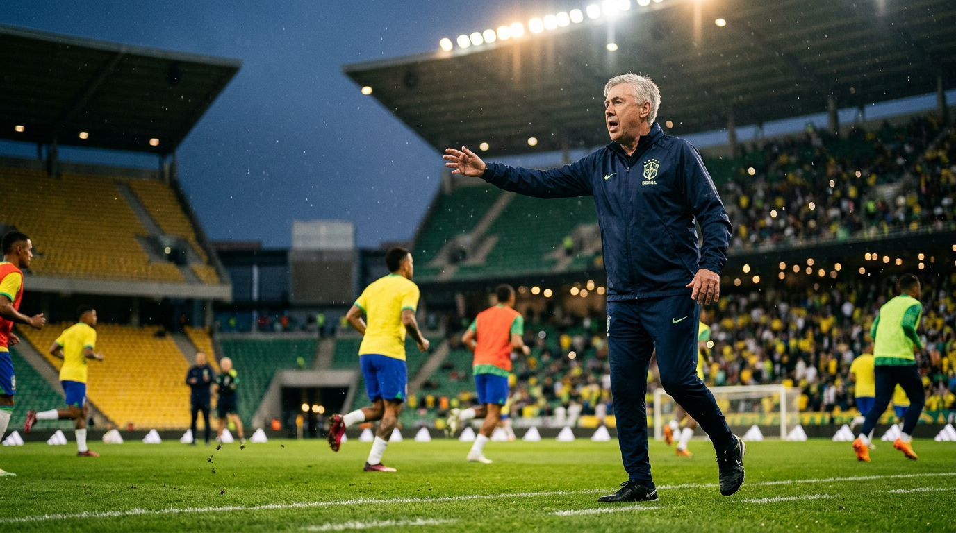 Cover image for article: How Carlo Ancelotti Is Rebuilding Brazil Ahead of the 2026 World Cup