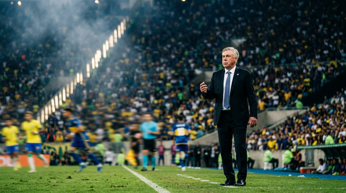 The Tactical Revolution Under Ancelotti — How Carlo Ancelotti Is Rebuilding Brazil Ahead of the 2026 World Cup