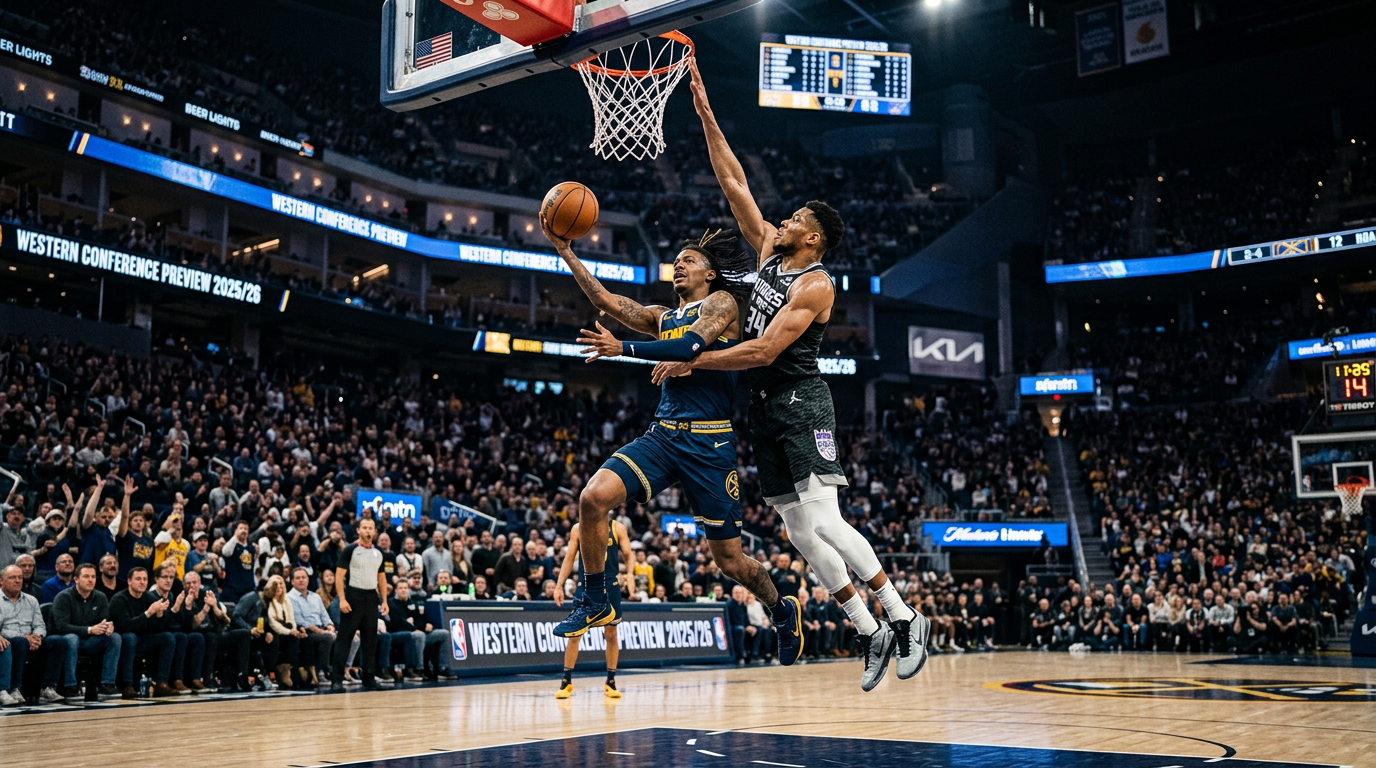 Cover image for article: NBA Western Conference Preview 2025/26 – Contenders, Pretenders, and Playoff Sleepers