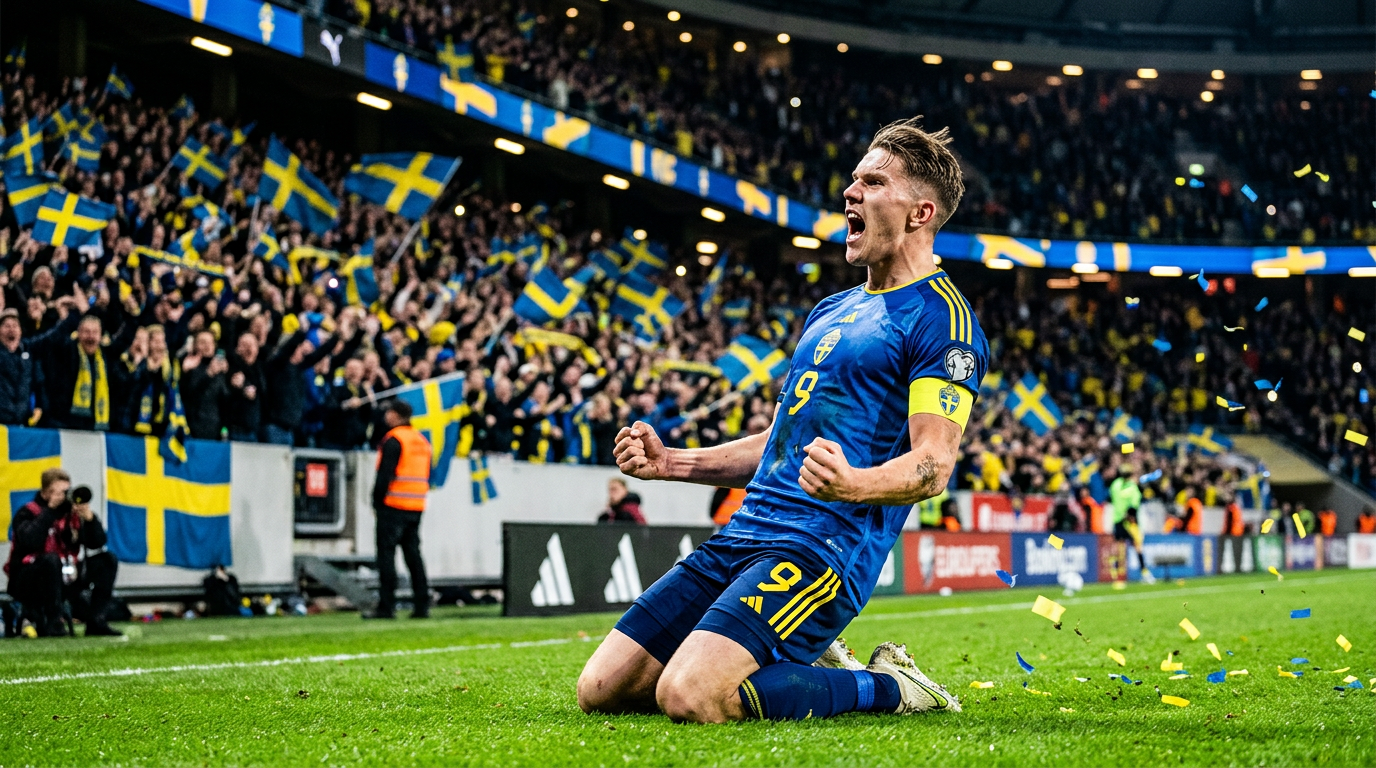 Featured image for The Viktor Gyökeres Effect – How Sweden's Striker Carried His Country to the World Cup
