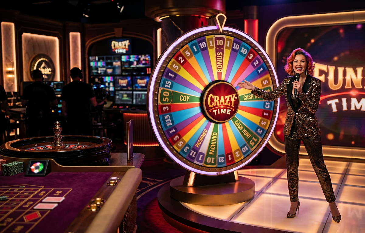 Featured image for Funky Time Explained – Evolution's Newest Game Show and How It Compares to Crazy Time