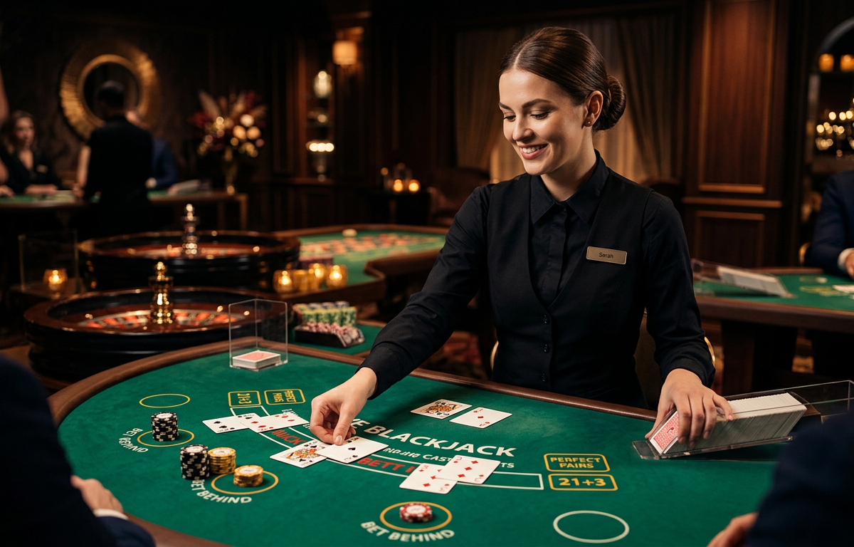 Featured image for Live Blackjack Side Bets Explained – Perfect Pairs, 21+3, Bet Behind, and More