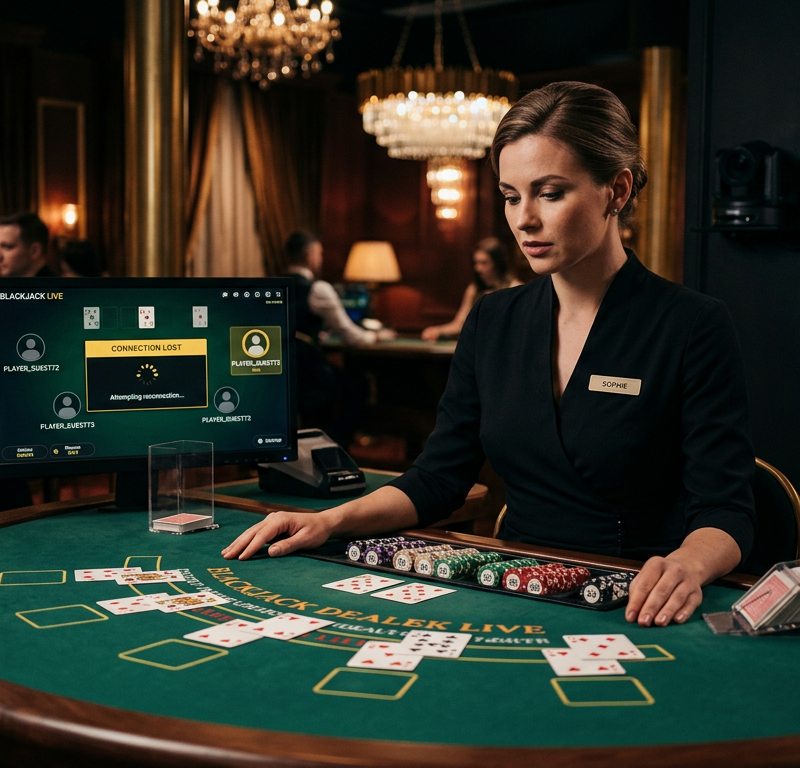 Cover image for article: What Happens When Your Connection Drops During a Live Casino Hand? Rules and Protections Explained