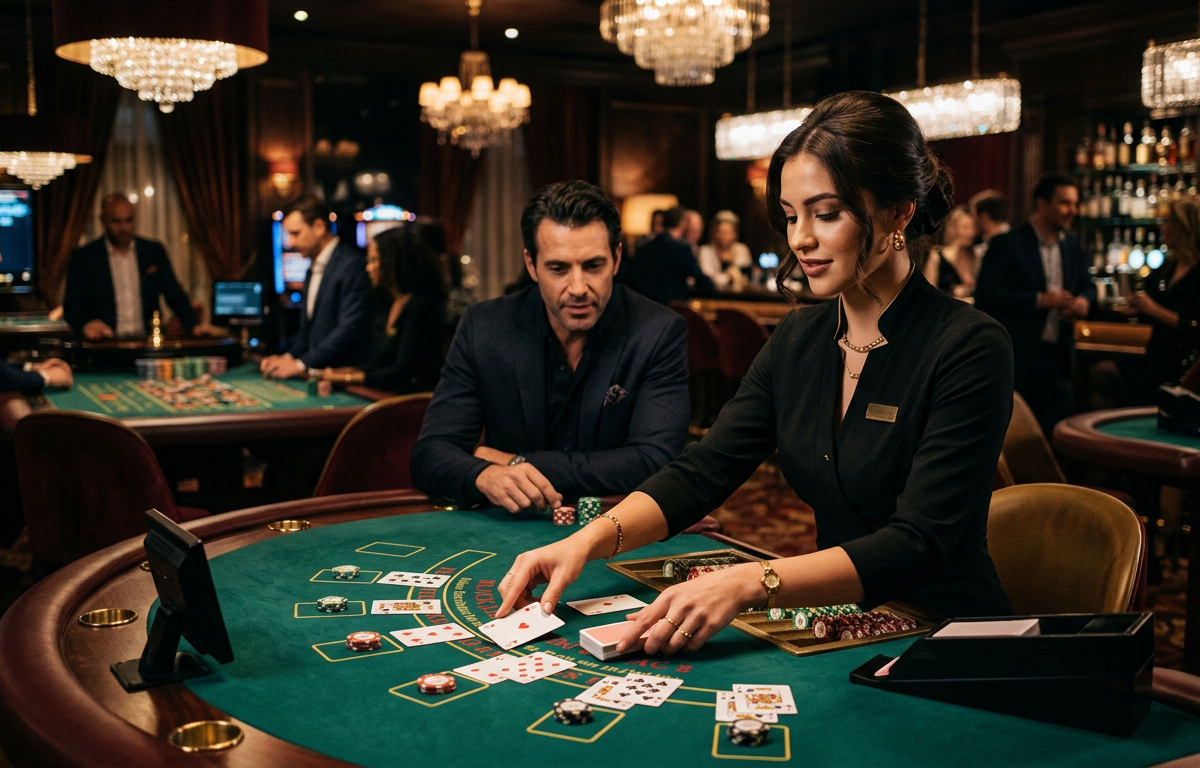 Featured image for Why Live Dealer Players Stay 30–50% Longer Than RNG Players – The Psychology Behind the Gap