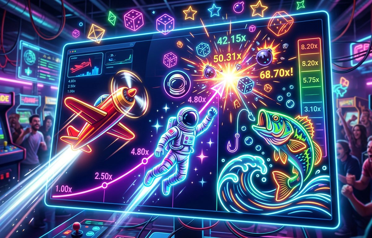 Featured image for Aviator vs Spaceman vs Big Bass Crash – The Top 3 Crash Games Compared in 2026