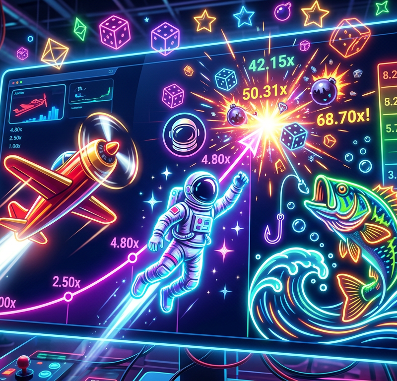 Cover image for article: Aviator vs Spaceman vs Big Bass Crash – The Top 3 Crash Games Compared in 2026