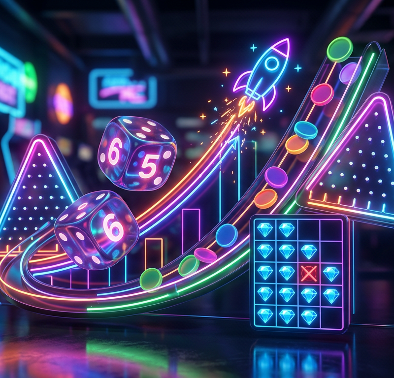 Cover image for article: Highest RTP Mini Games in 2026 – Crash, Plinko, Dice, and Mines Ranked by Return Percentage