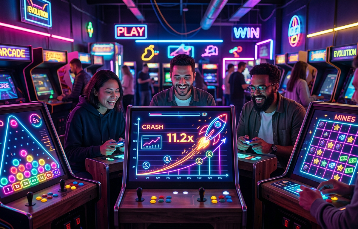 Featured image for The Evolution of Mini Casino Games – From Arcade Origins to Modern Crash and Plinko (2010s–2026)