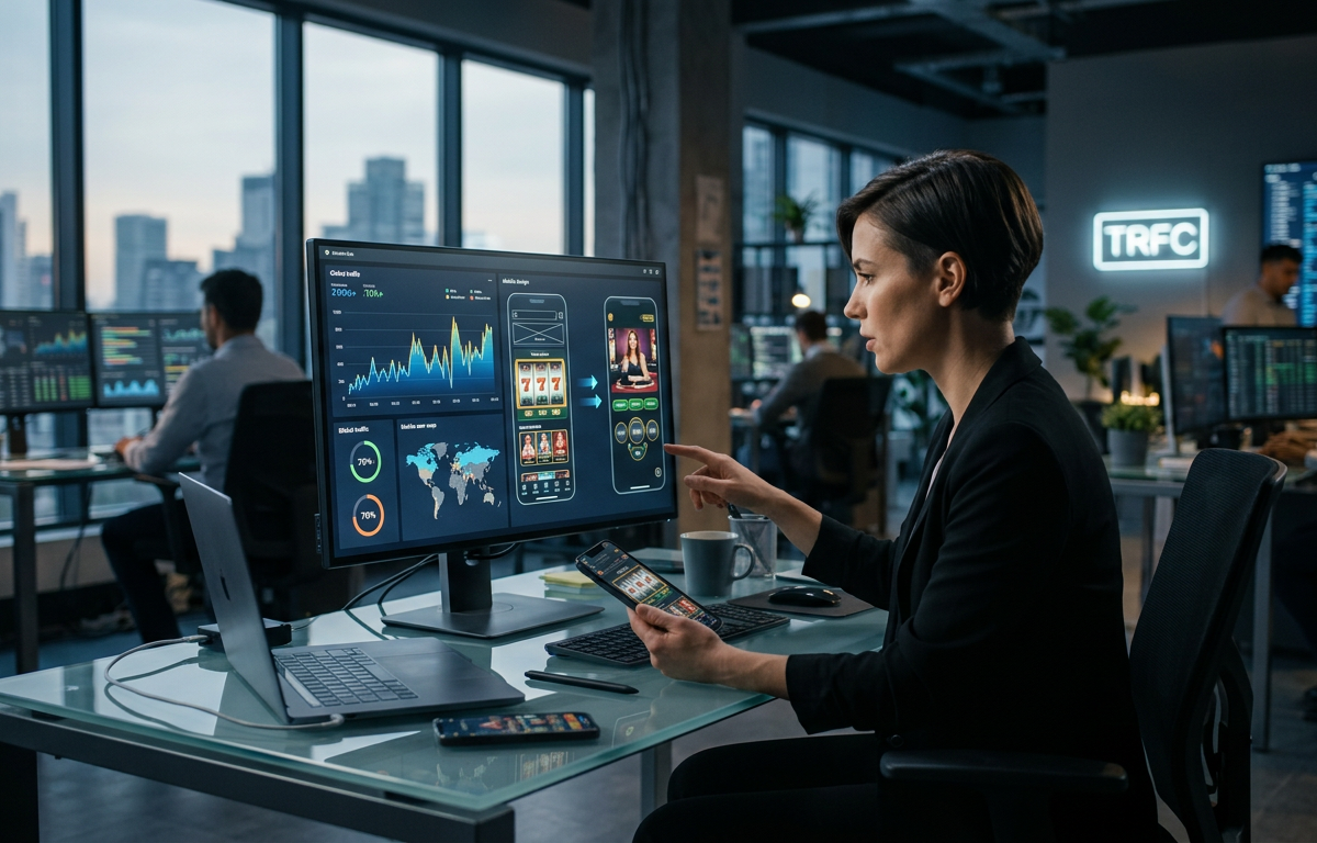 Featured image for Mobile Casino Traffic Hits 70%+ Globally – How This Shift Is Redesigning Game Interfaces