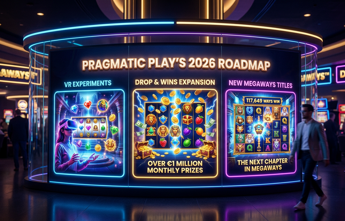 Featured image for Pragmatic Play's 2026 Roadmap – VR Experiments, Drop & Wins Expansion, and New Megaways Titles