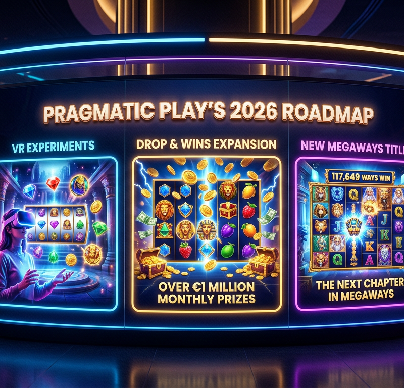 Cover image for article: Pragmatic Play's 2026 Roadmap – VR Experiments, Drop & Wins Expansion, and New Megaways Titles