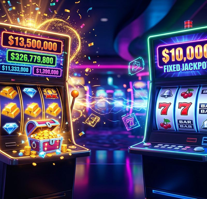 Cover image for article: Progressive Jackpots vs Fixed Jackpots – Payout Frequency, Value, and Which Is Better for You